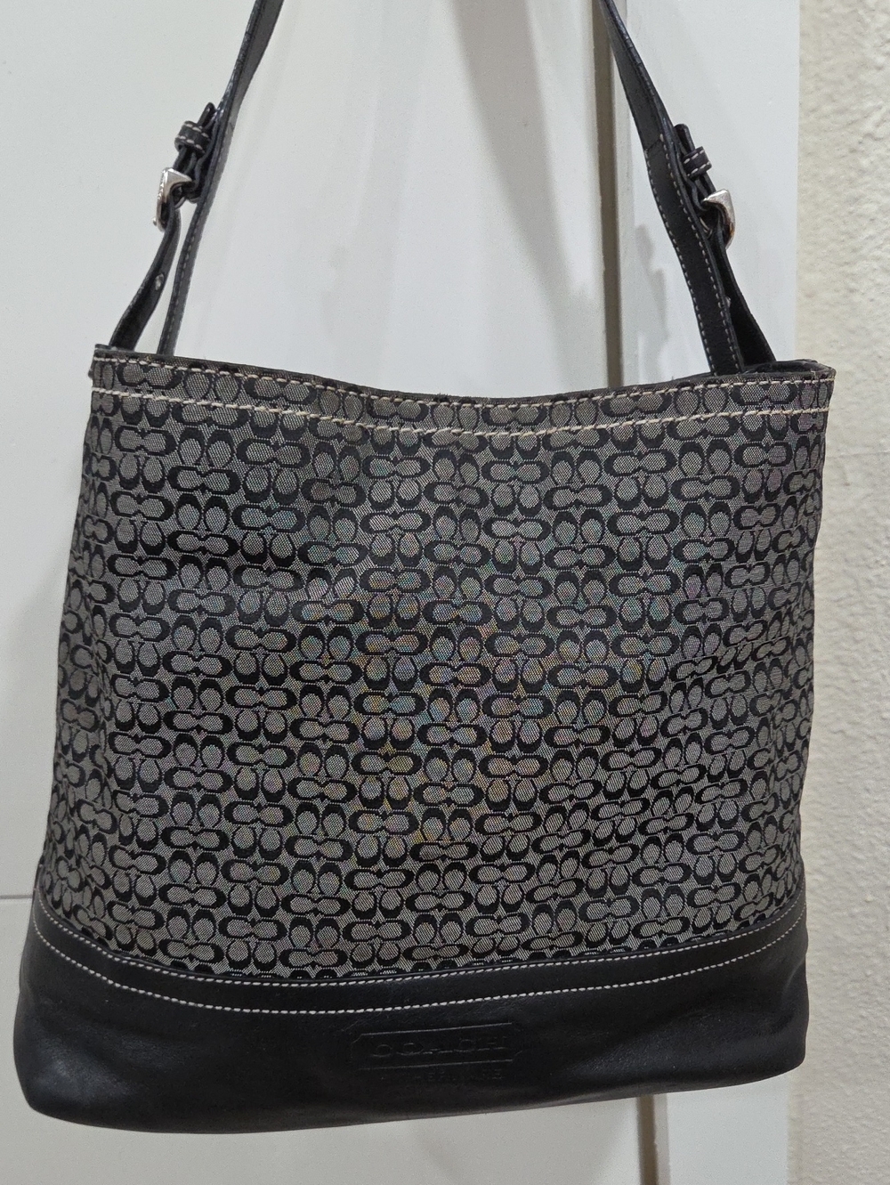 Coach Signature Micro "C" Tote